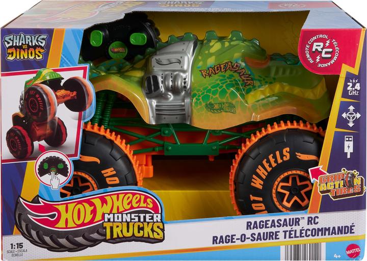 Hot Wheels Monster Trucks Rageasaur RC Vehicle