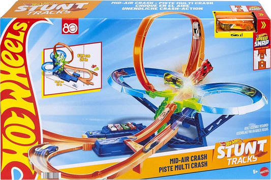 Hot Wheels Stunt Tracks Mid-Air Crash
