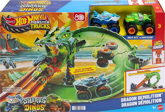 Hot Wheels Monster Truck Dragon Demolition