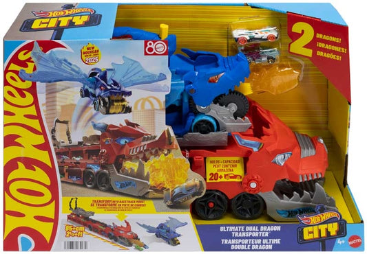 Hot Wheels Ultimate Dual Dragon Transporter