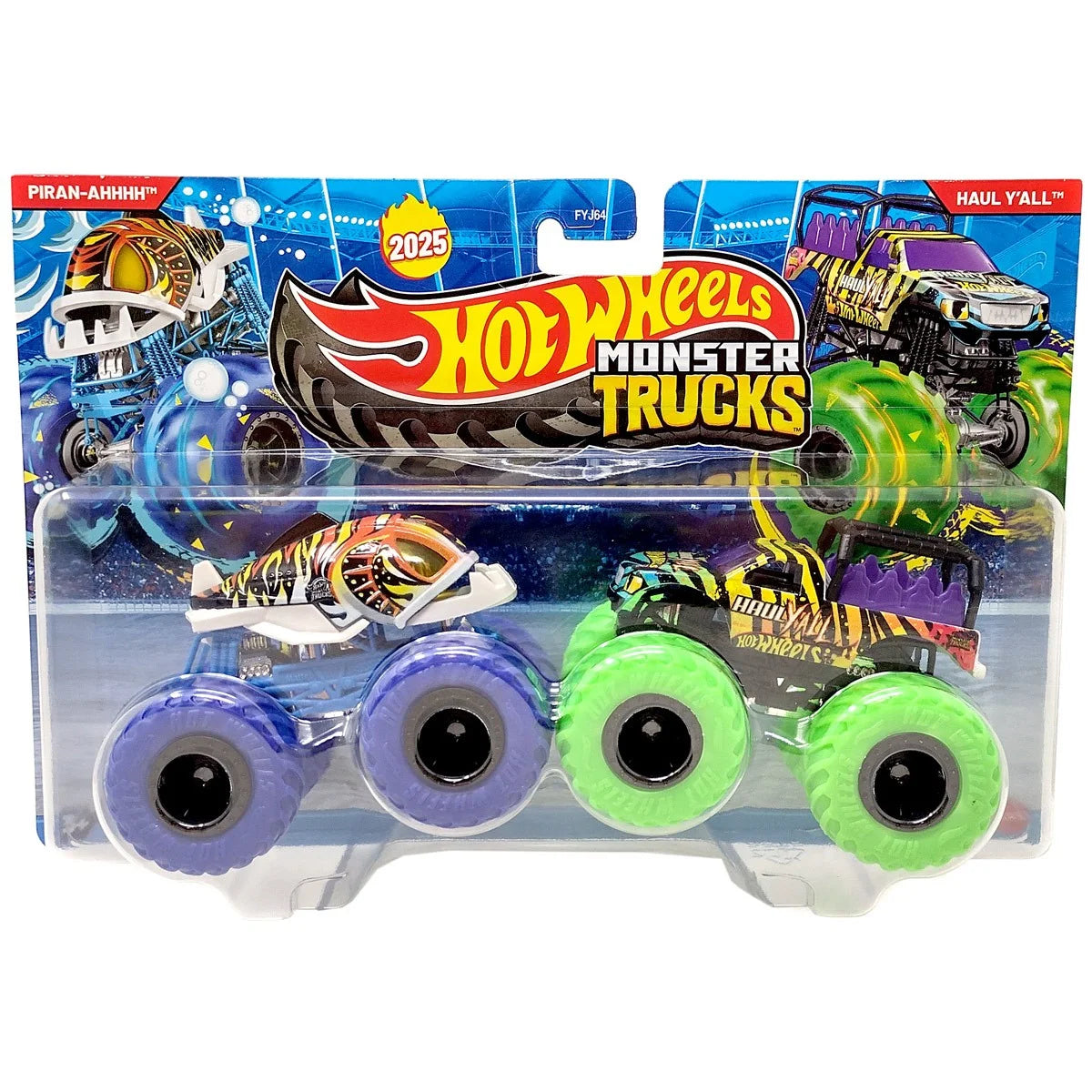 Hot Wheels 2 Pack Monster Trucks