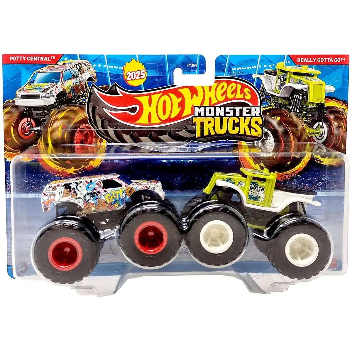 Hot Wheels 2 Pack Monster Trucks