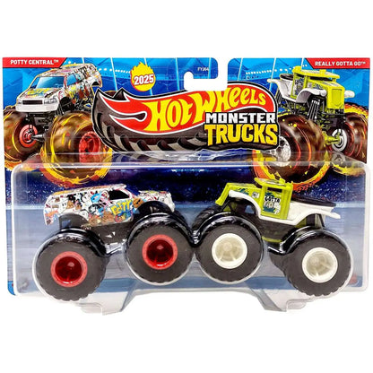 Hot Wheels 2 Pack Monster Trucks