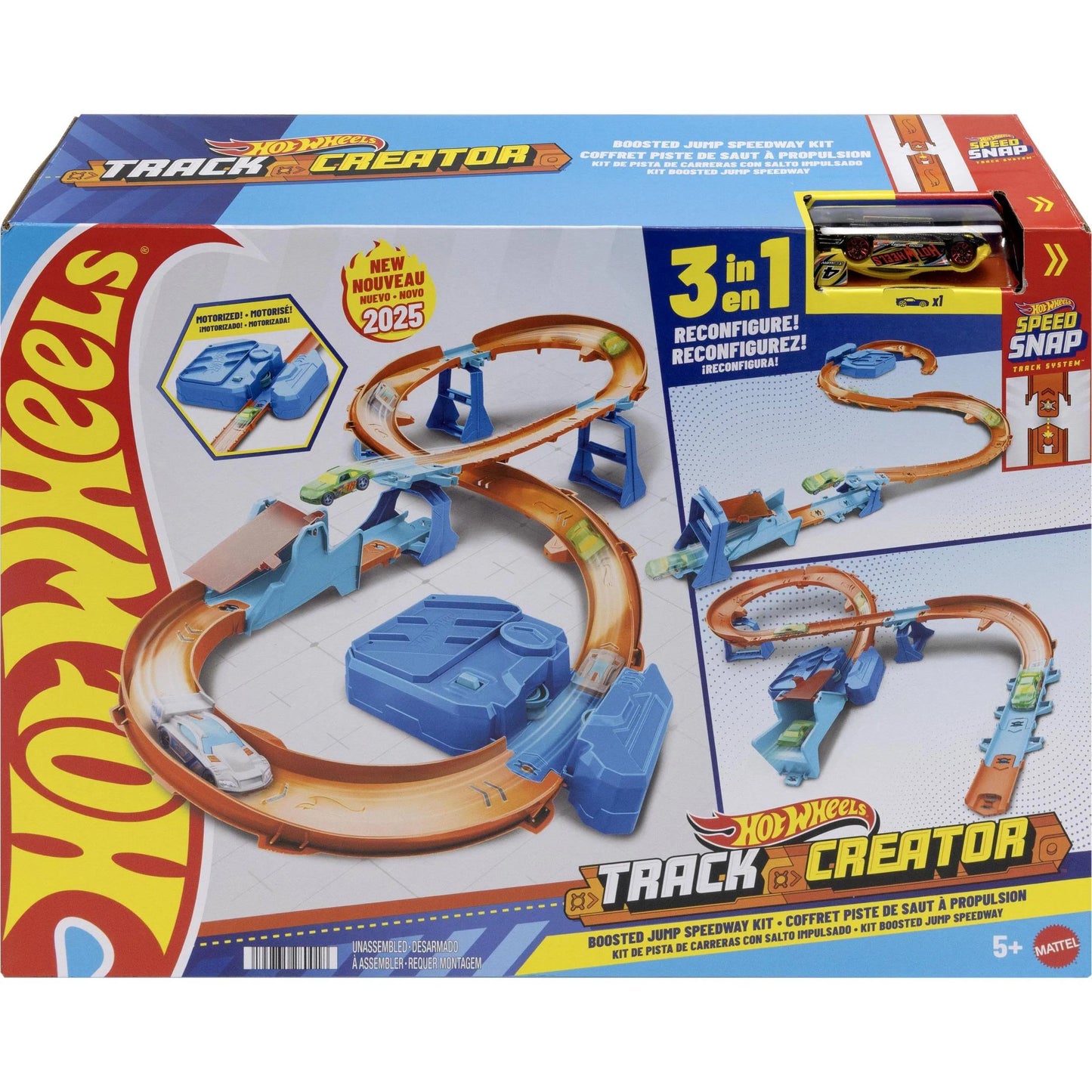 Hot Wheels Track Creator Boosted Jump Speedway