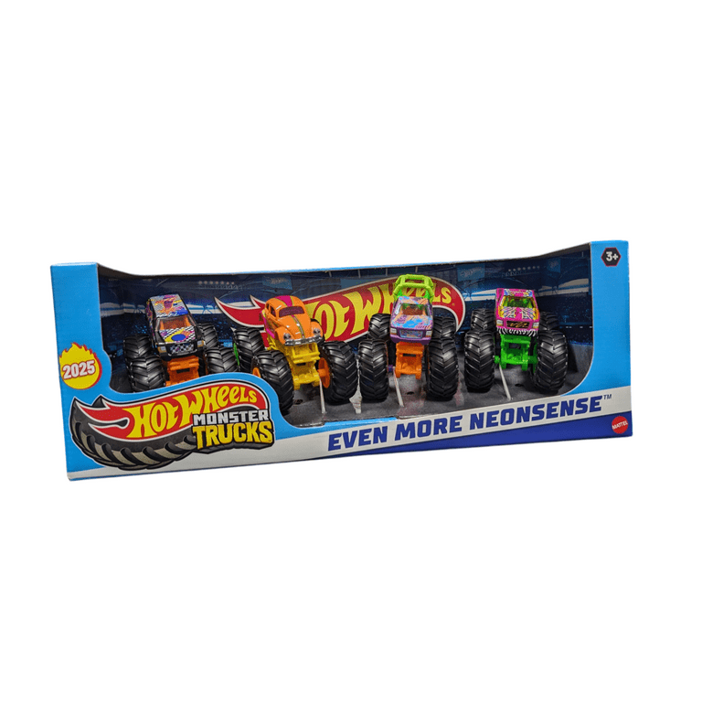 Hot Wheels Monster Trucks 4 Pack