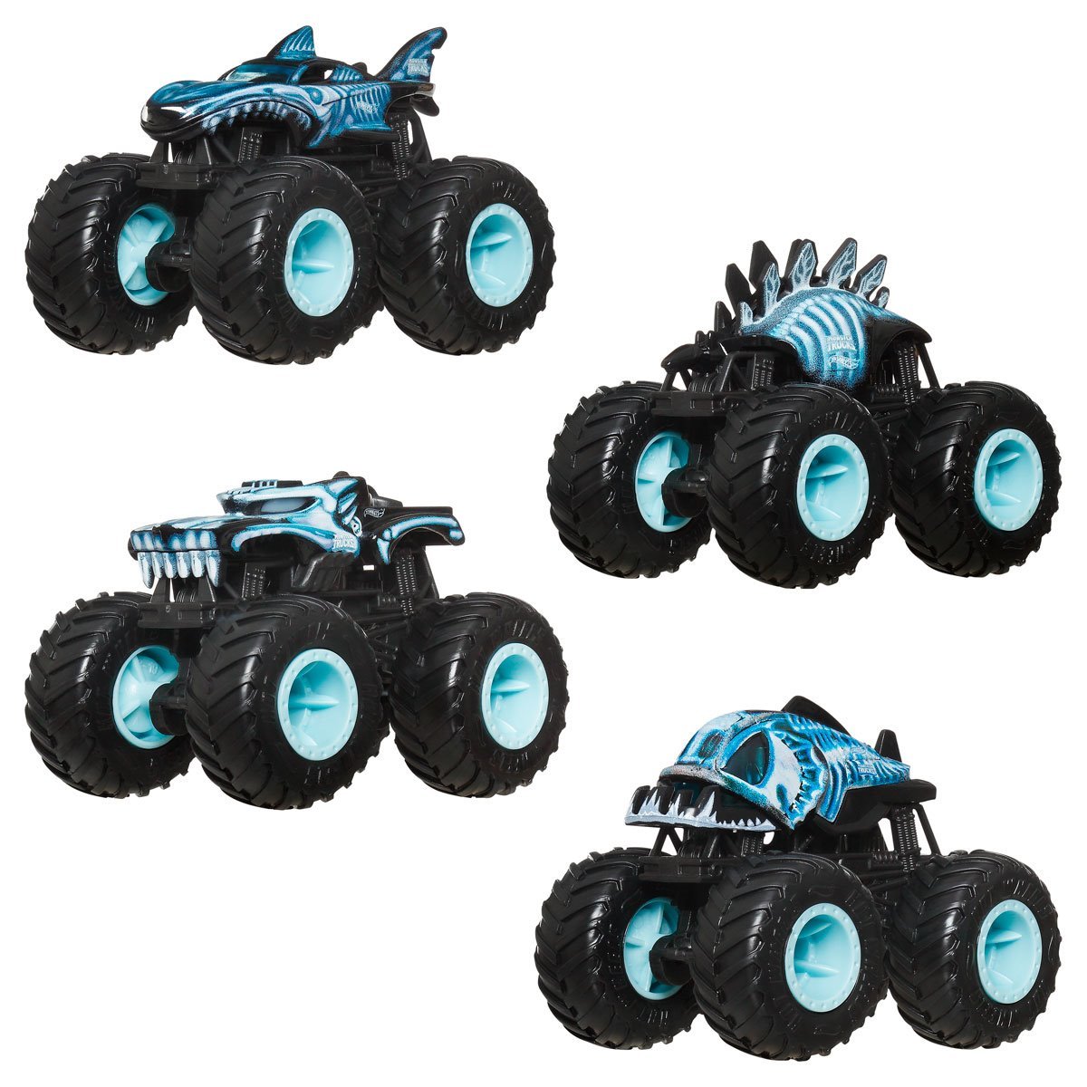 Hot Wheels Monster Trucks 4 Pack