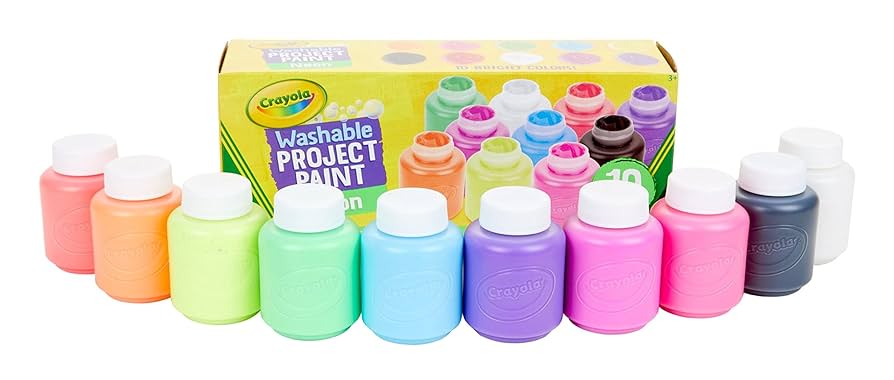 Crayola washable project paint neon