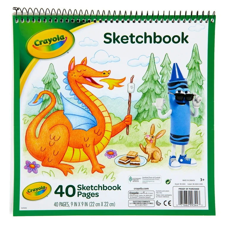 Crayola 40 Page Sketchbook