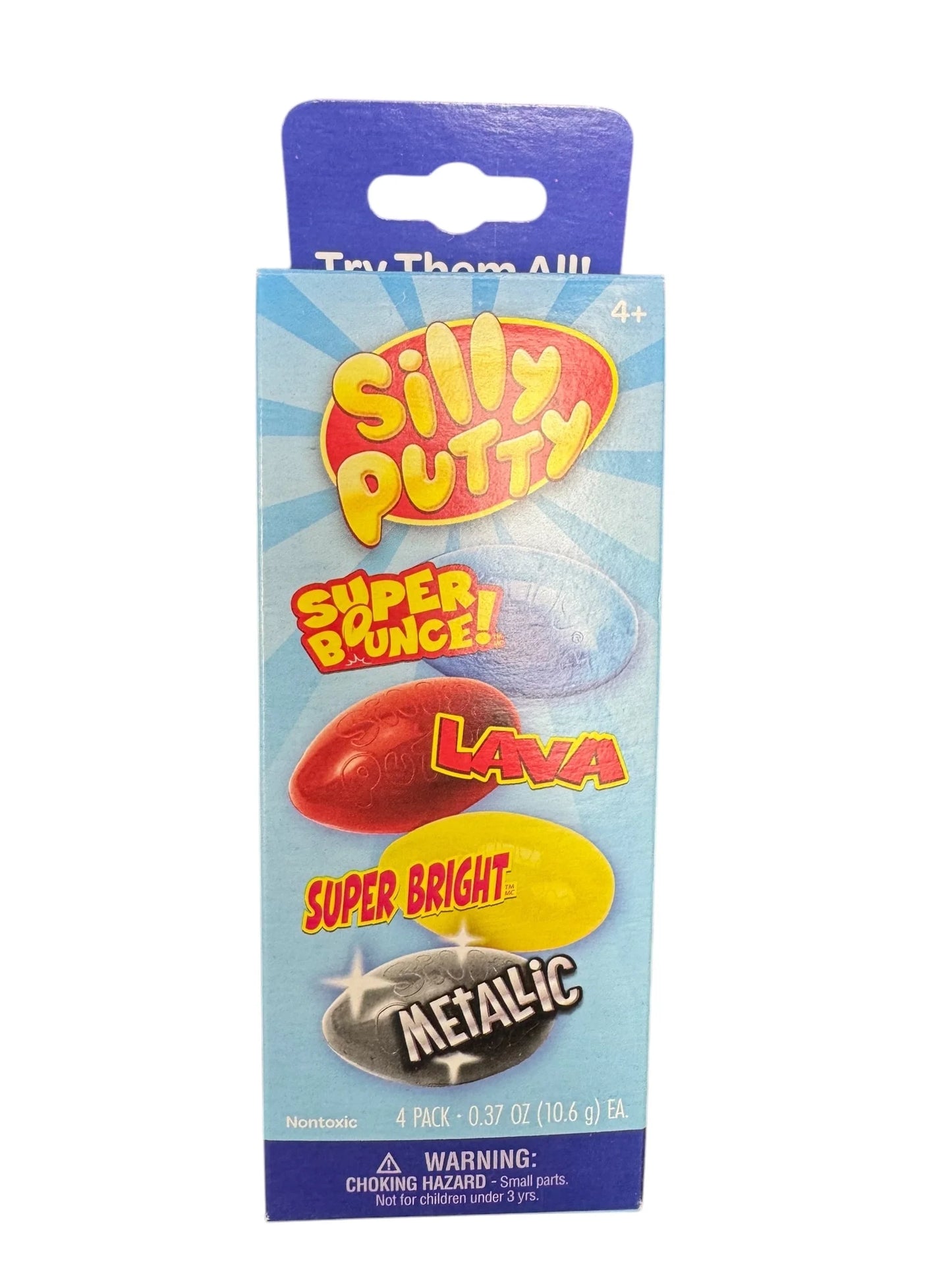 Silly Putty 4 Pack