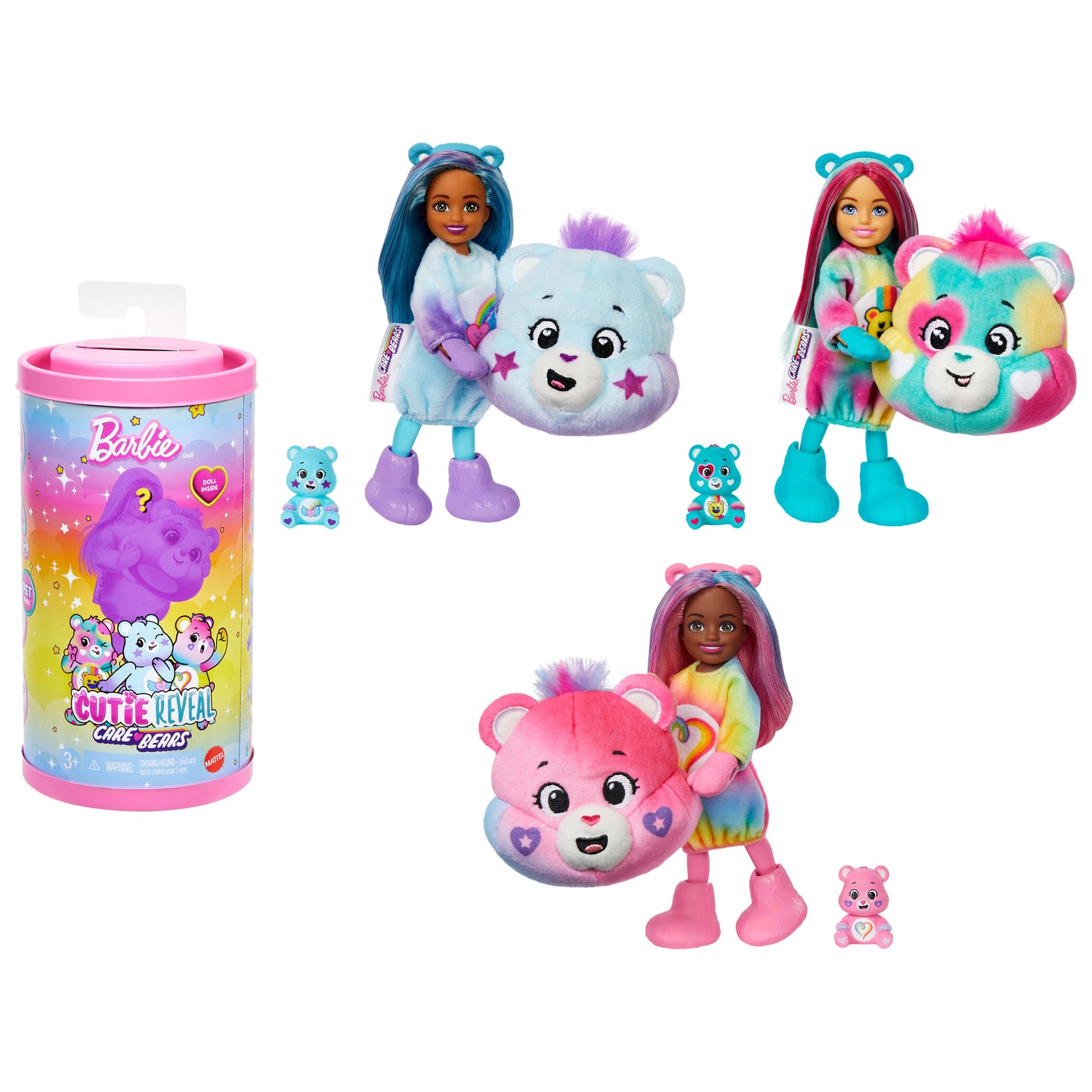 Care Bears Barbie Cutie Reveal Doll