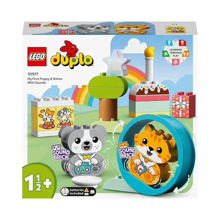 Lego 10977 Duplo My First Puppy & Kitten With Sounds