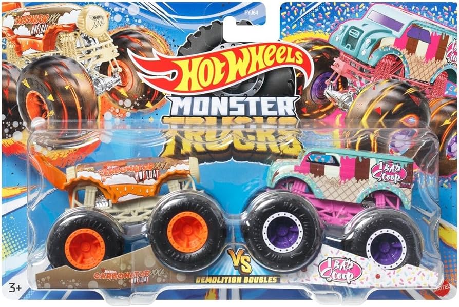 Hot Wheels Monster Trucks Demolition Doubles