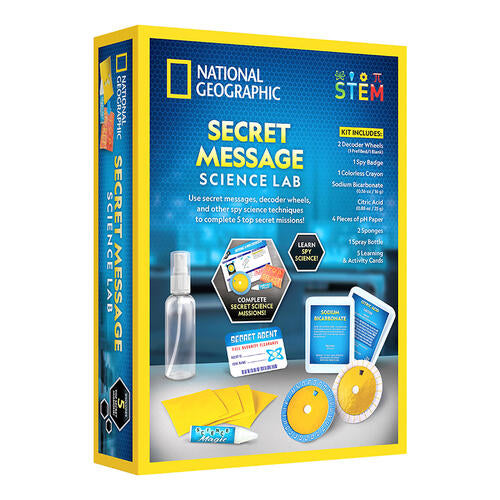 National Geographic Secret Message Science Lab