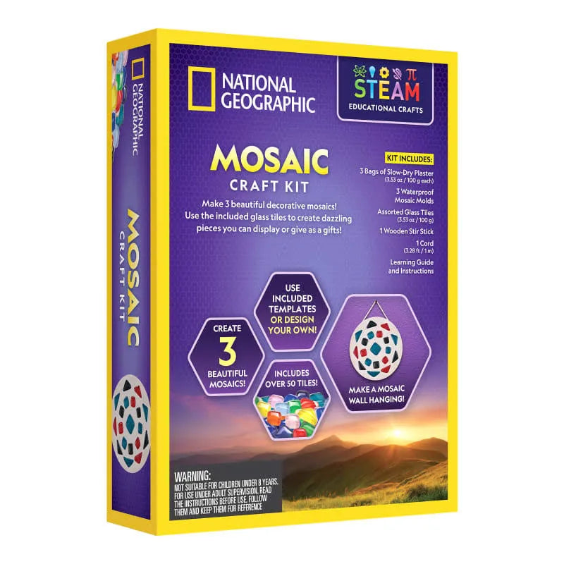 National Geographic Mosaic Craft Kit