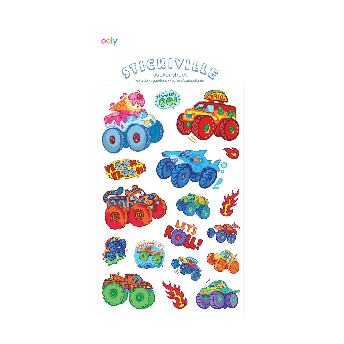 Stickiville stickers sheet