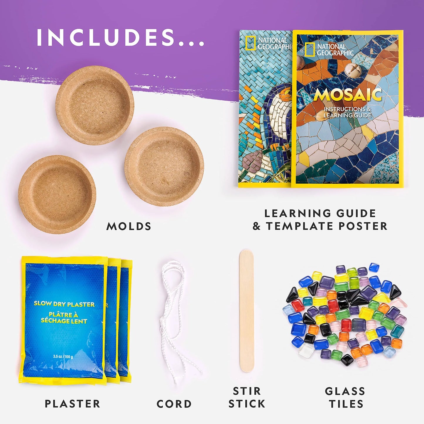 National Geographic Mosaic Craft Kit