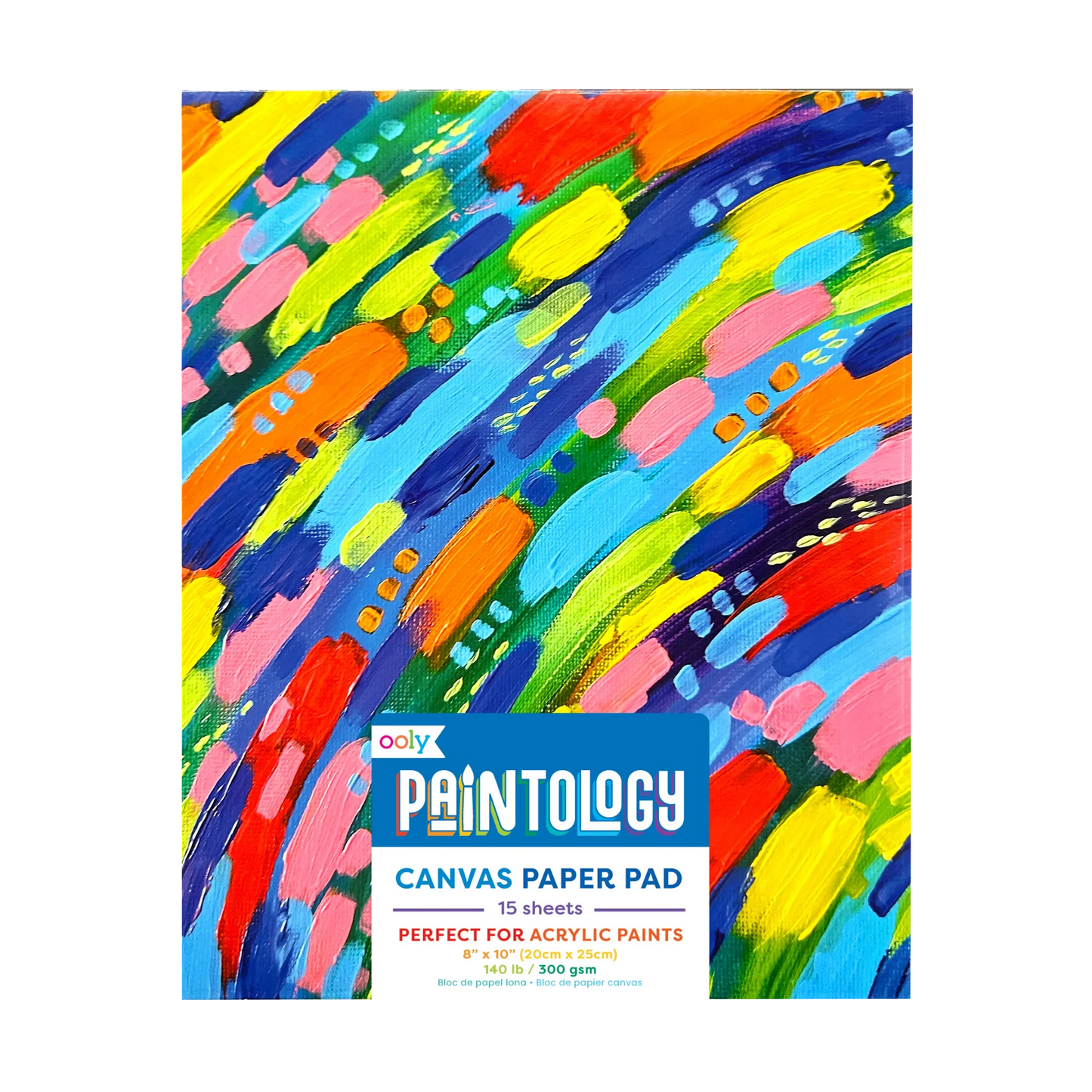 Ooly Paintology Canvas Paper Pad