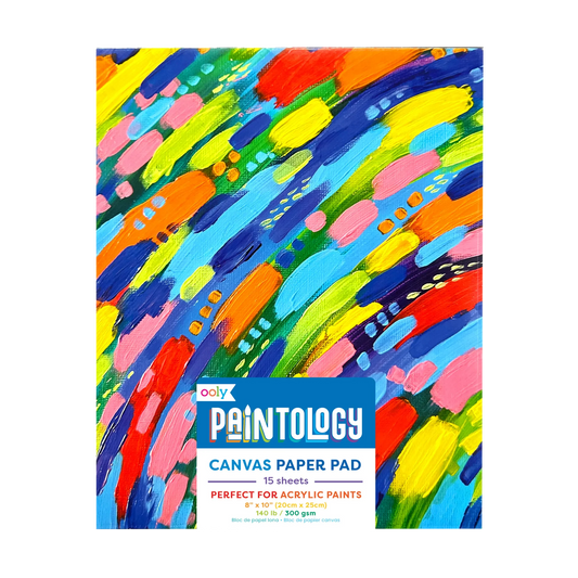 Ooly Paintology Canvas Paper Pad