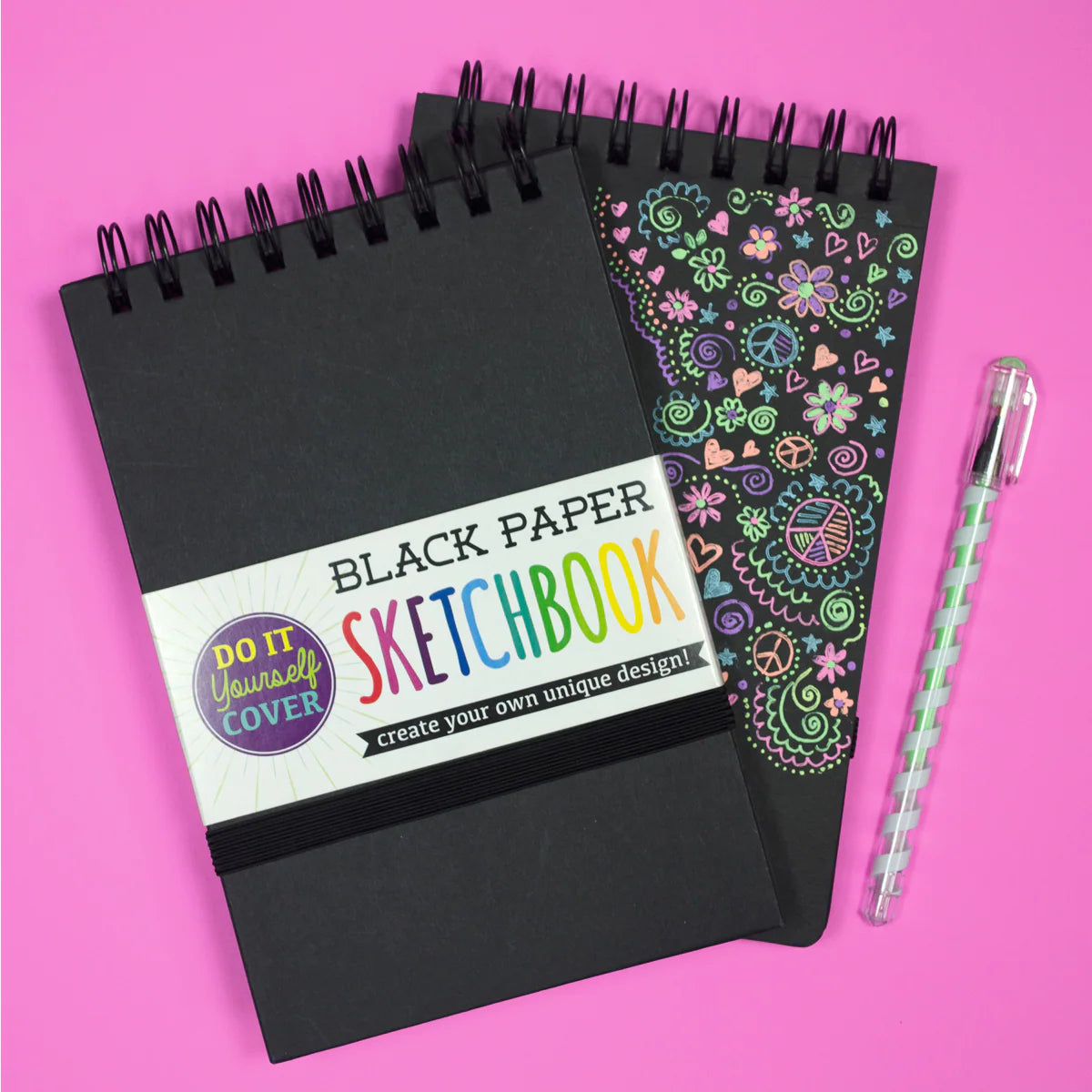 Ooly Black Paper SketchBook
