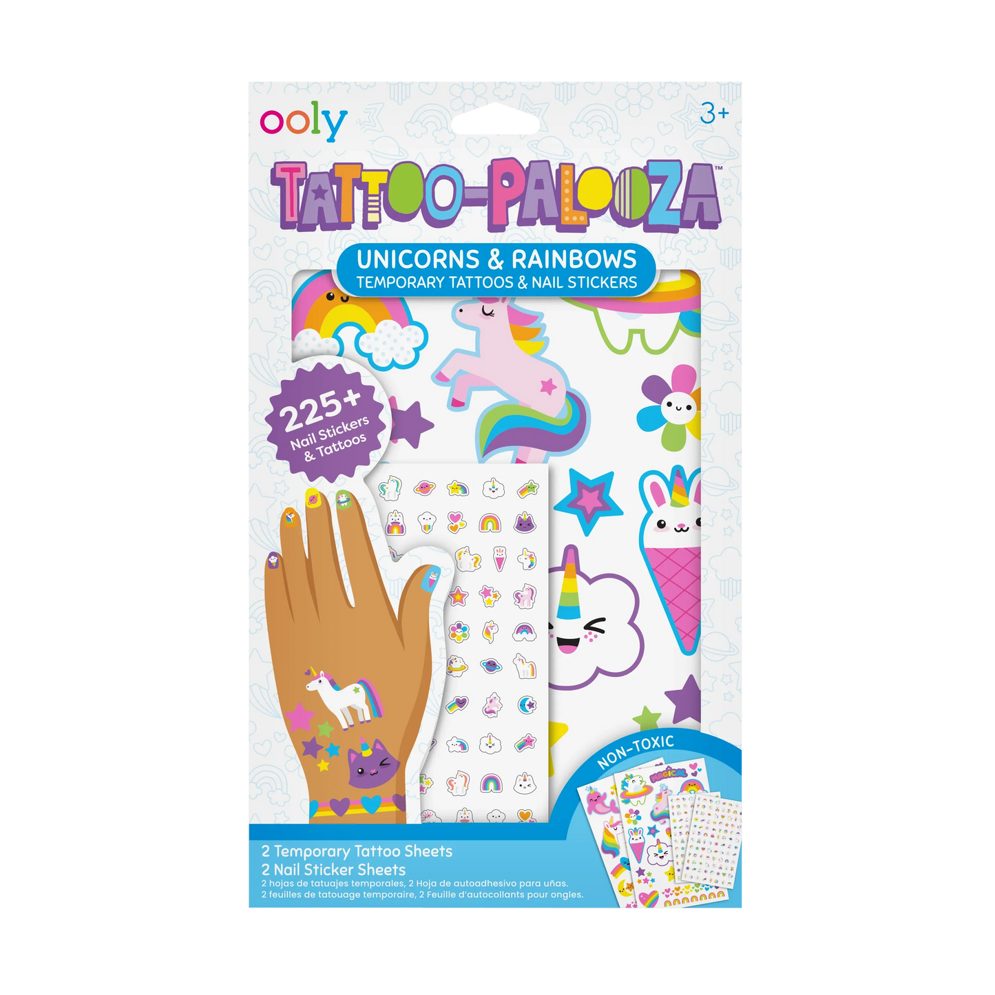 Ooly Tattoo-Palooza and Nail Stickers