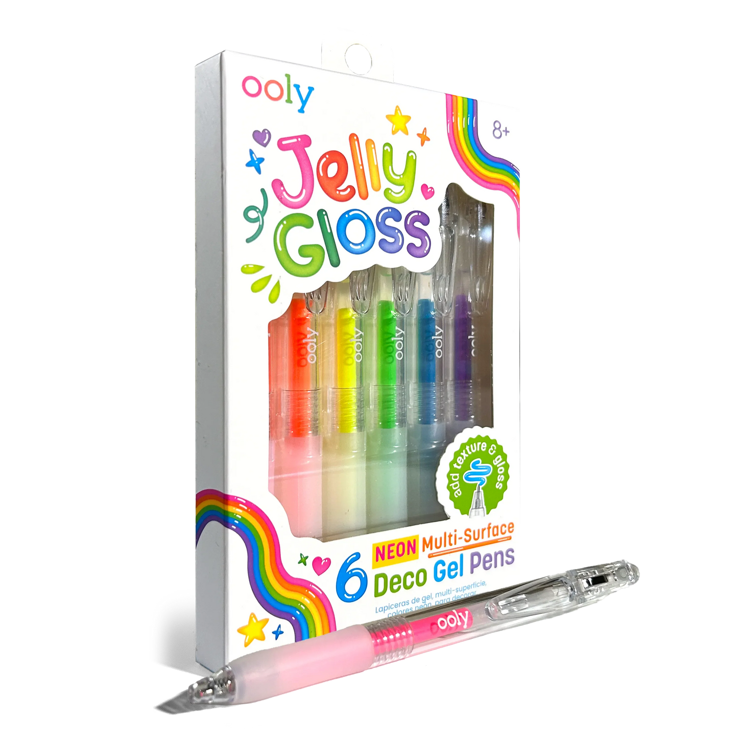 Ooly Jelly Gloss Neon Pens