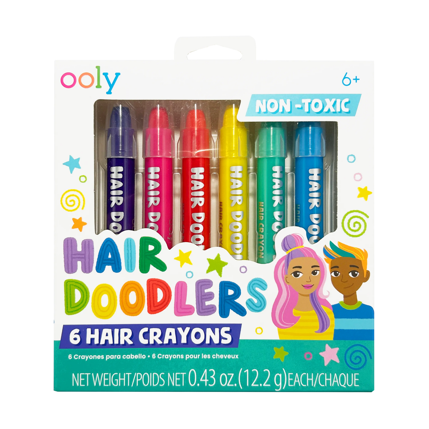 Ooly Hair Doodlers Crayons