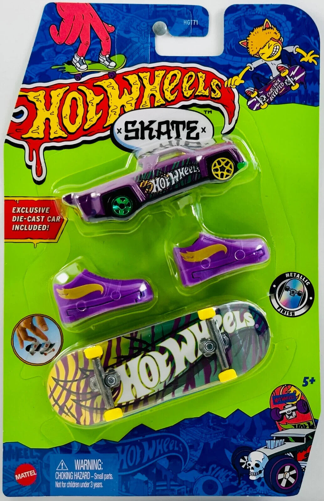 Hot Wheels Skate Exclusive Die - Cast Car Included