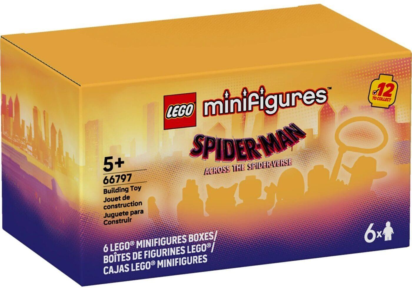 Lego MiniFigures Spider-Man Across The Spider-Verse 6 Box Set