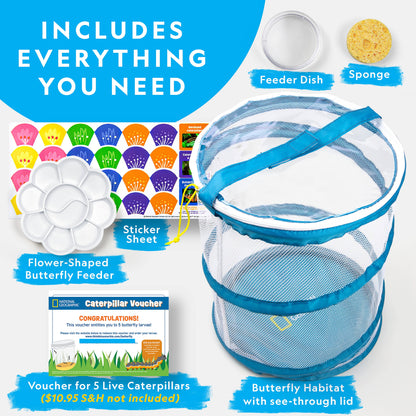 National Geographic Butterfly Growing Kit