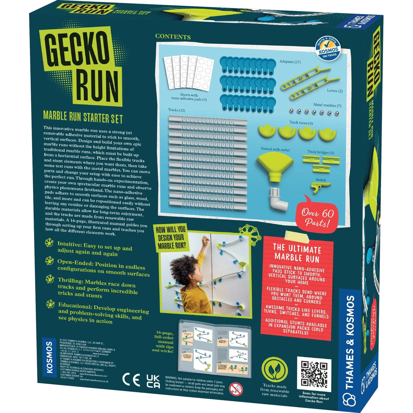 Thames & Kosmos Gecko Run Marbel Run Starter Set