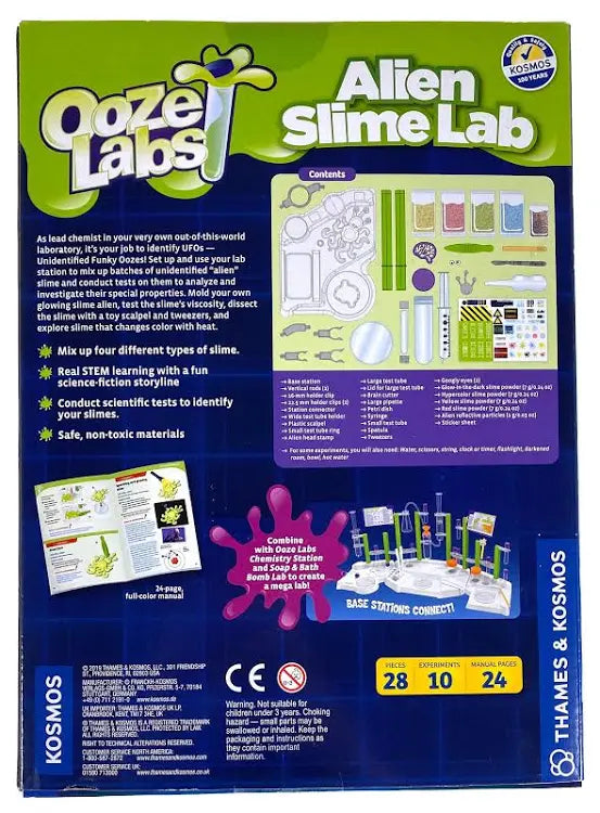Thames & Kosmos Ooze Labs Alien Slime Lab