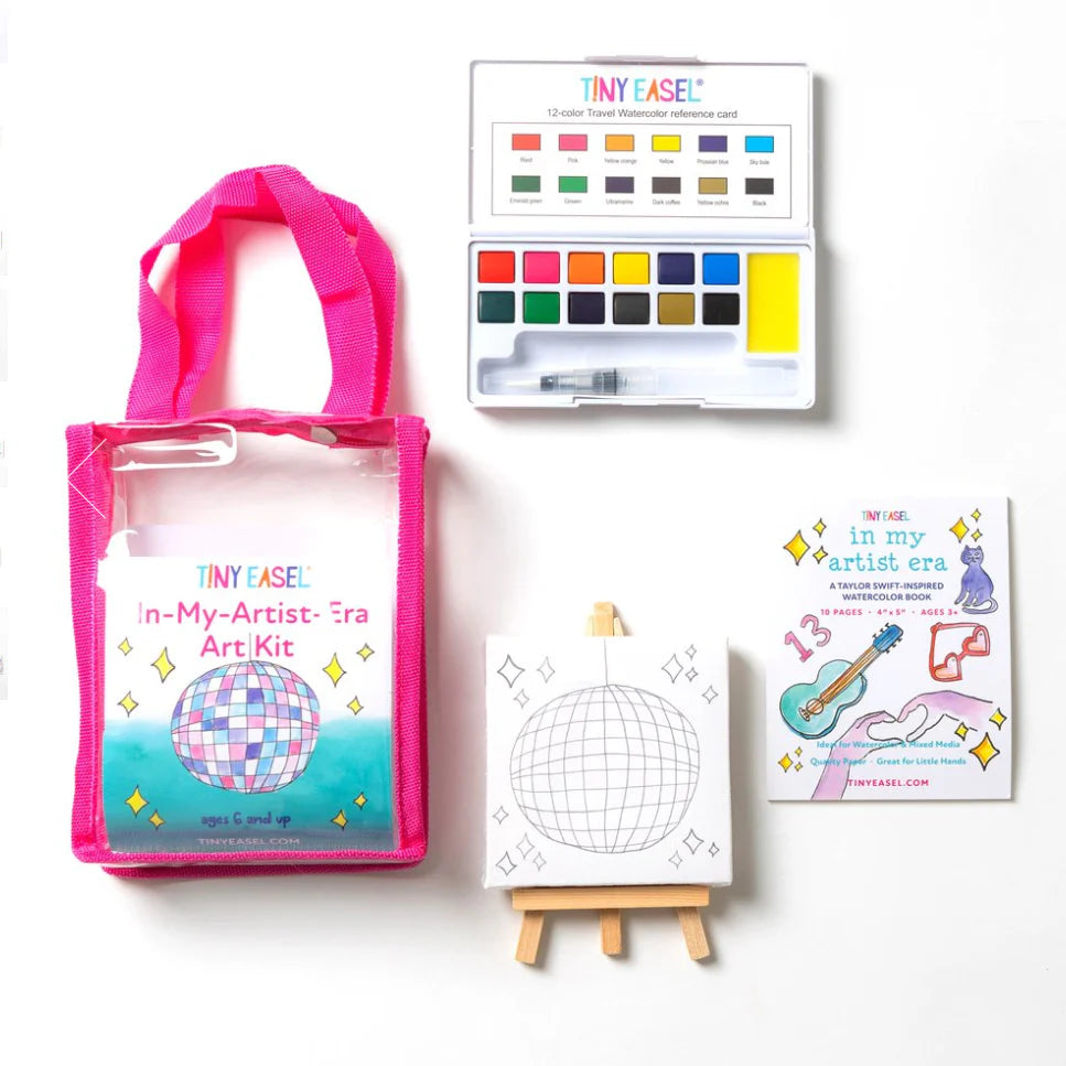 Tiny Easel Mini Art Kit