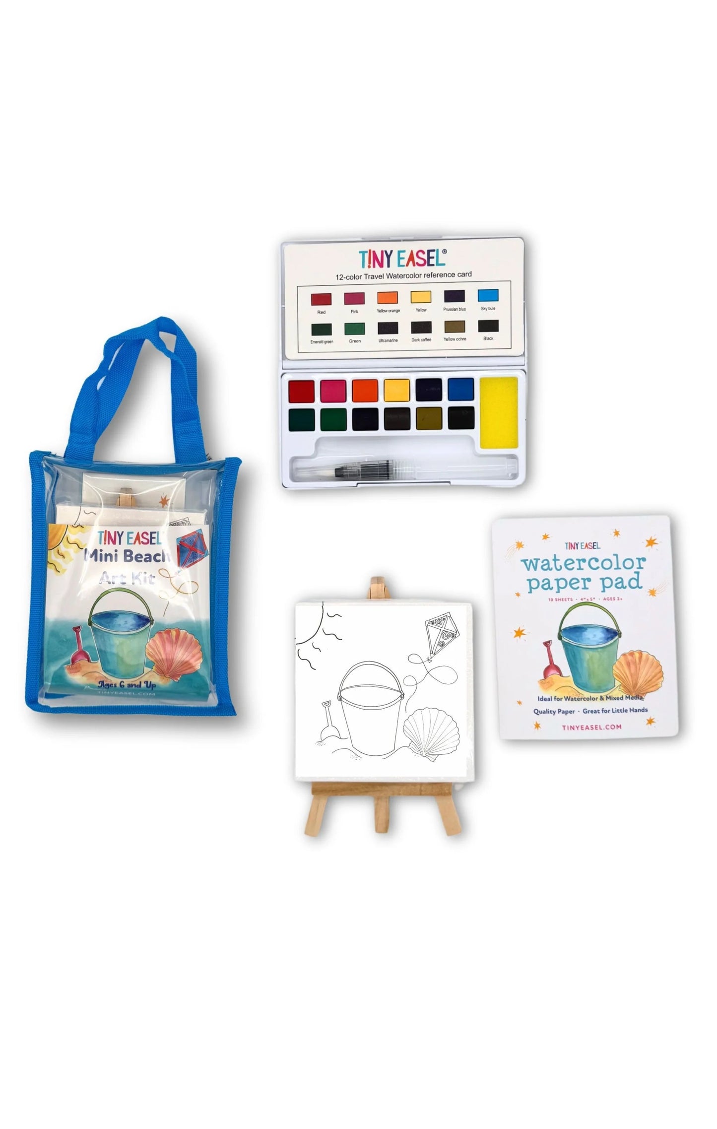 Tiny Easel Mini Art Kit