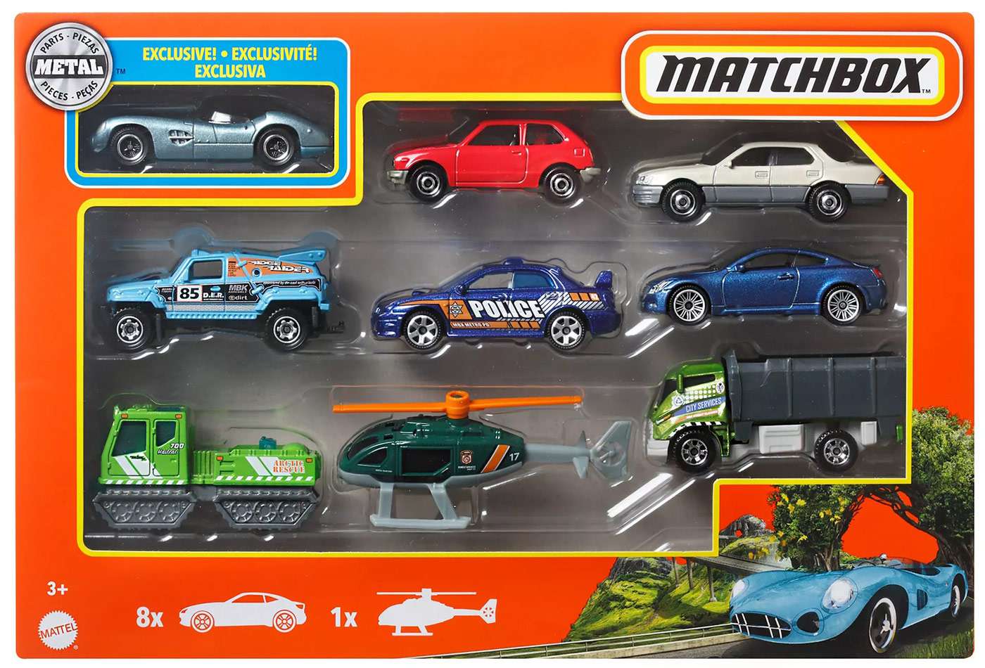 Matchbox Version 5 Diecast Car 9 - Pack Assorted Individually