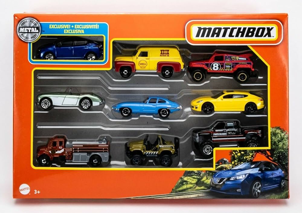 Matchbox Variety 9 - Pack Cars Sold Individually