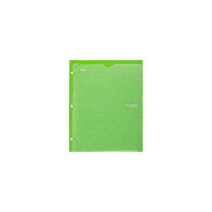 Mead Five Star 2 Pocket Plastic Folder