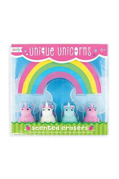 Ooly Unique Unicorns Scented Erasers