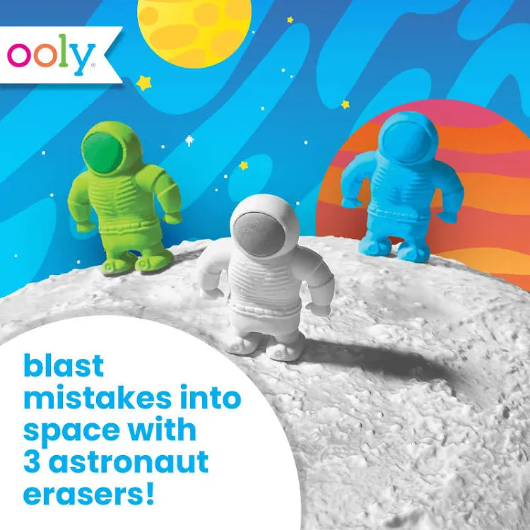 Ooly Astronaut Erasers