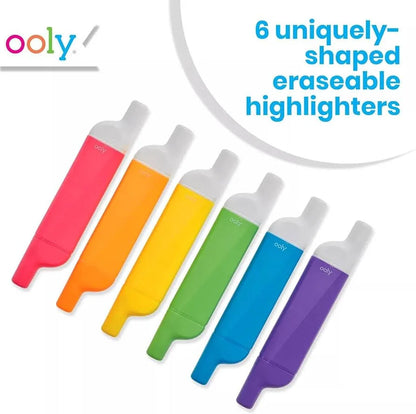 OOLY Do-Overs Erasable Highlighters