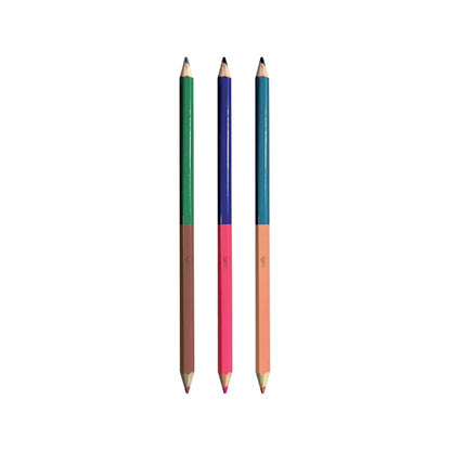 Ooly 2 Of A Kind Double-Ended Colored Pencils