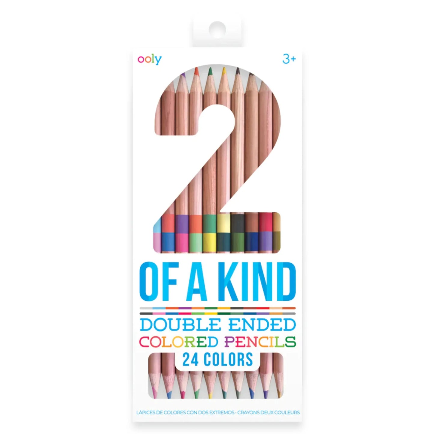 Ooly 2 Of A Kind Double-Ended Colored Pencils