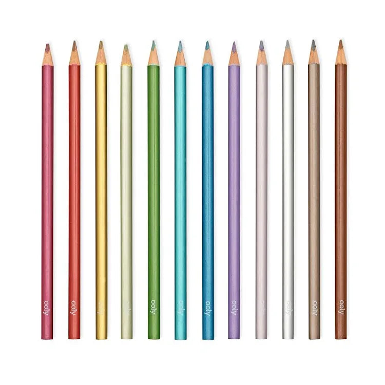 Ooly Modern Metallics Colored Pencils