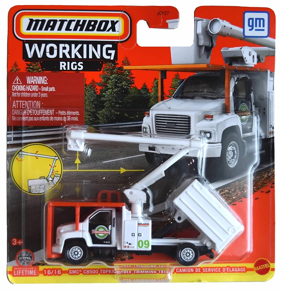 Matchbox Working Rigs Tree Trimming Truck