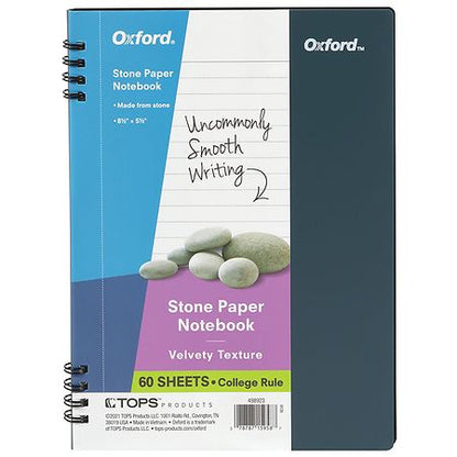 OxfordStone Paper Notebook 5-1/2" x 8-1/2" (60 Sheets)