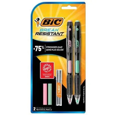 BiC Break Resistant #2 HB Mechanical Pencils