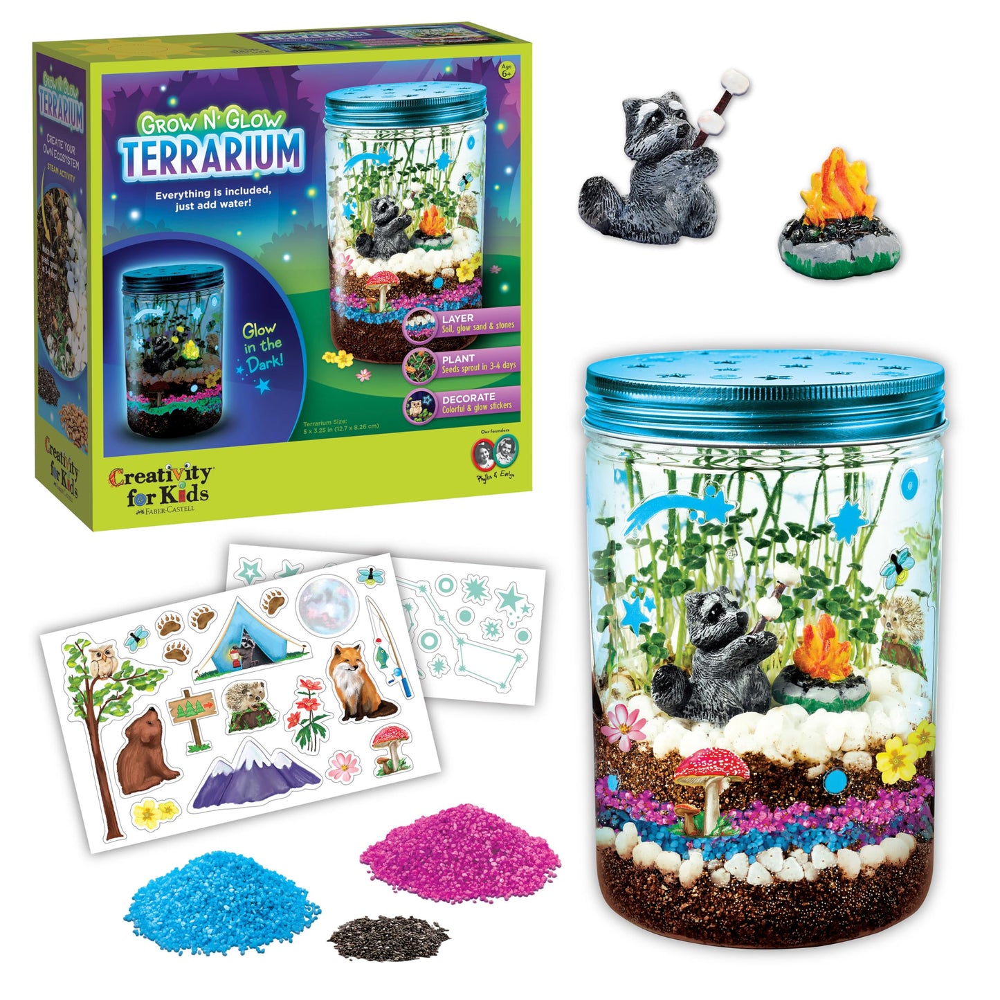 Dino Grow N’ Glow Terrarium