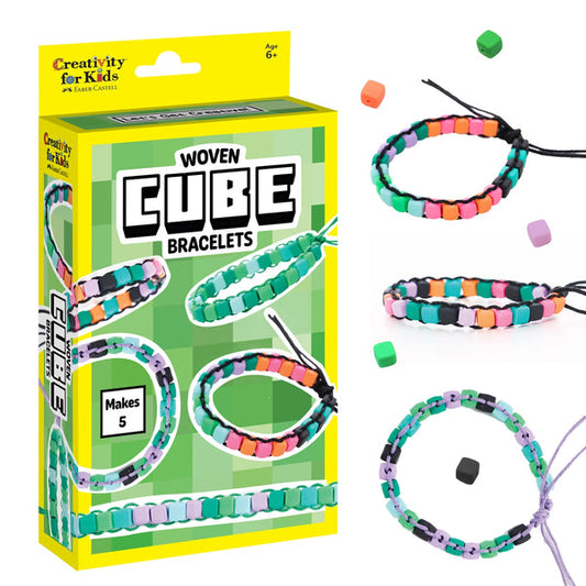 Woven Cube Bracelets