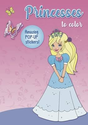 Color Pop-Up Sticker Book