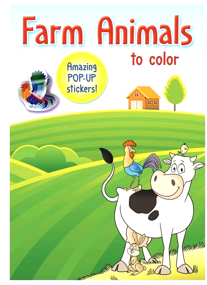 Color Pop-Up Sticker Book