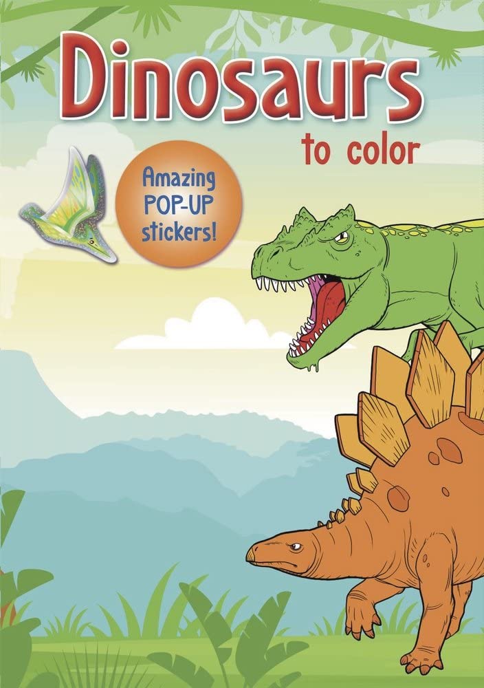 Color Pop-Up Sticker Book